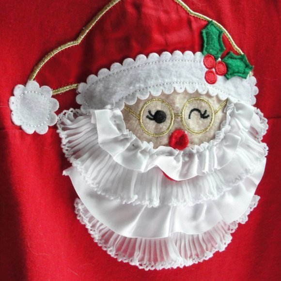 3 for $18. Emily Rose Christmas Dress Santa Size 5 - Picture 3 of 7